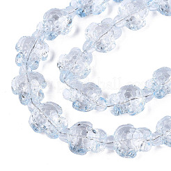 Transparent Glass Beads Strands&nbsp;DGLA-N021-02A
