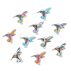 60Pcs 6 Colors Printed Alloy Connector Charms&nbsp;FIND-CJ0004-59