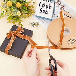 Single Face Velvet Ribbons&nbsp;OCOR-WH0080-14E-01