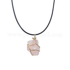 16Pcs Rough Raw Natural Mixed Stone Pendants&nbsp;FIND-HY0001-31