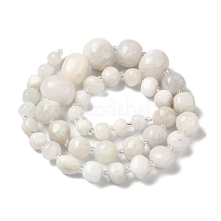 Natural White Moonstone Beads Strands&nbsp;G-Q169-E08-01