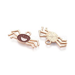 Halloween Theme Alloy and Enamel Pendants&nbsp;ENAM-T021-30C