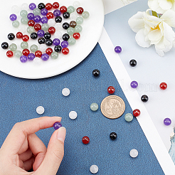 DIY Round Gemstone Stretch Bracelets Making Kits&nbsp;DIY-SC0014-42