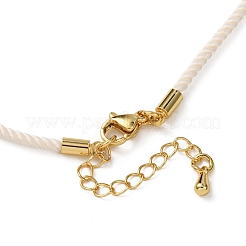 2MM Round Nylon Milan Cord Necklace Makings&nbsp;MAK-F038-C33-G