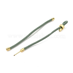 Braided Nylon Cord Bracelet Making&nbsp;MAK-A017-D03-08G