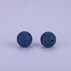 Round Silicone Focal Beads&nbsp;SI-JX0046A-112