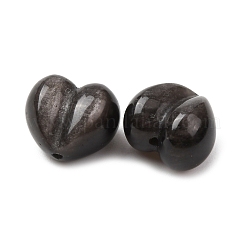 Natural Silver Sheen Obsidian Beads&nbsp;G-Z156-B01