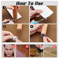 6M Self-adhesive Felt Fabric&nbsp;AJEW-WH0007-39C
