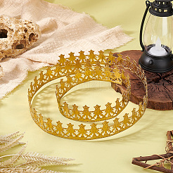 Crown Brass Ribbon for Lamp Cover Decoration&nbsp;AJEW-WH0348-381A