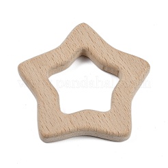Natural Beech Wooden Baby Teething Toys&nbsp;WOOD-U003-08