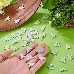 50Pcs 5 Colors Alloy Enamel Pendants&nbsp;ENAM-TA0003-61