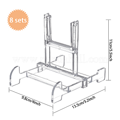 Transparent Acrylic Display Stands&nbsp;ODIS-WH0005-69