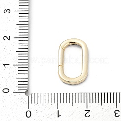 Brass Micro Pave Cubic Zirconia Spring Gate Rings&nbsp;X-KK-U062-49G