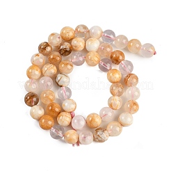 Natural Cherry Blossom Agate Beads Strands&nbsp;G-H062-A02-02