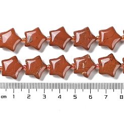 Natural Red Jasper Beads Strands&nbsp;G-NH0005-005