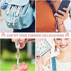 4Pcs 2 Style Alloy Mobile Accessories Decoration&nbsp;MOBA-OC0001-01
