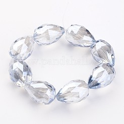 Electroplate Glass Bead Strands&nbsp;EGLA-J139-PL01-A