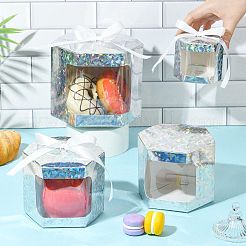 Hexagon Laser Window Paper Gift Boxes&nbsp;CON-FZC0002-001C-01