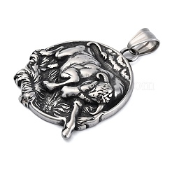 304 Stainless Steel Pendants&nbsp;LS-STAS-P367-04AS