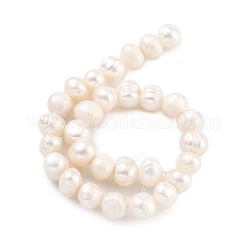 Natural Cultured Freshwater Pearl Beads Strands&nbsp;PEAR-C003-12A