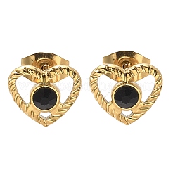 304 Stainless Steel Stud Earrings&nbsp;EJEW-F361-06G