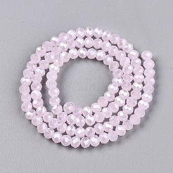 Electroplate Glass Beads Strands&nbsp;LS-EGLA-A044-J3mm-A02