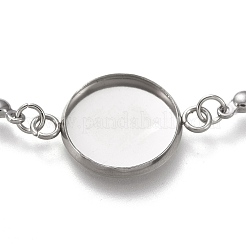 Tarnish Resistant 304 Stainless Steel Bracelet Making&nbsp;STAS-L248-001P-A