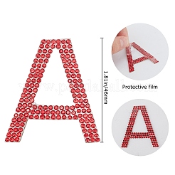 Glitter Hotfix Rhinestone Iron on Patches&nbsp;DIY-WH0183-09C
