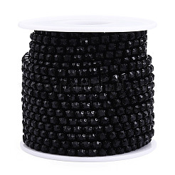Electrophoresis Iron Rhinestone Strass Chains&nbsp;CHC-Q009-SS16-B01