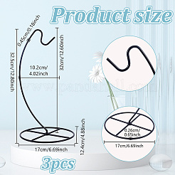 Iron Ornament Display Stands&nbsp;LS-ODIS-WH0025-228B-EB