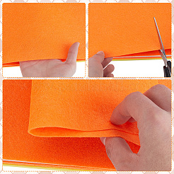 20 Sheets 5 Colors Square Felt Fabric&nbsp;DIY-CY0003-35B