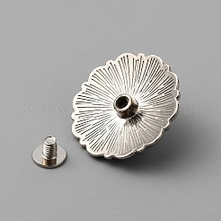Zinc Alloy Decorative Rivets&nbsp;BUTT-WH0028-39A