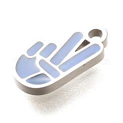 304 Stainless Steel Charms&nbsp;STAS-L022-407P-01