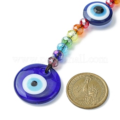 Glass Beaded Pendant Decorations&nbsp;HJEW-JM01125