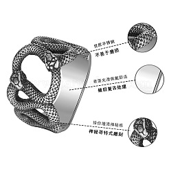 304 Stainless Steel Finger Rings for Men&nbsp;WG12A84-01