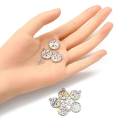 10Pcs Alloy Enamel Pendants&nbsp;ENAM-YW0002-91