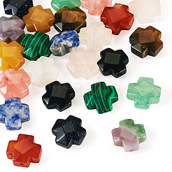 24Pcs 12 Styles Natural & Synthetic Mixed Gemstone Beads&nbsp;G-TA0002-53