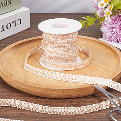 10Yards Polyester Lace Trim Ribbon&nbsp;OCOR-GF0004-83E