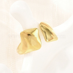 304 Stainless Steel Cuff Open Rings for Women&nbsp;RJEW-A102-10A-G