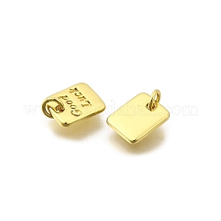 Brass Charms&nbsp;KK-I275-14G-02