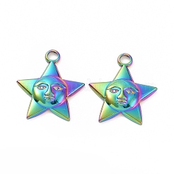 Ion Plating(IP) 304 Stainless Steel Pendants&nbsp;STAS-C003-14MC