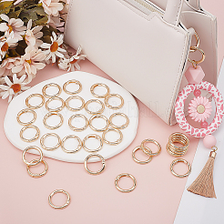 32Pcs Alloy Spring Gate Rings&nbsp;FIND-ME0003-23G