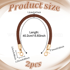 PU Leather Bag Straps&nbsp;DIY-WH0504-422B