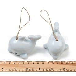 Cute Dolphin Handmade Porcelain Pendant Decorations&nbsp;PR-CBA0EE5-03A