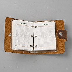 Leather Notebook&nbsp;AJEW-WH20009-21B-01