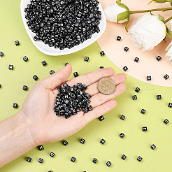 1000Pcs Opaque Acrylic Beads&nbsp;MACR-SC0002-43A