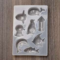 DIY Marine Animal Molds&nbsp;AJEW-U021-01