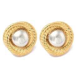 304 Stainless Steel Stud Earrings&nbsp;EJEW-D319-10G