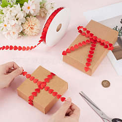 18M Heart Polyester Lace Ribbon&nbsp;OCOR-CY0004-11B