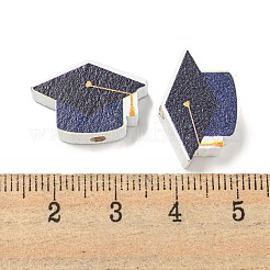 Printed Wood Beads&nbsp;WOOD-G022-02